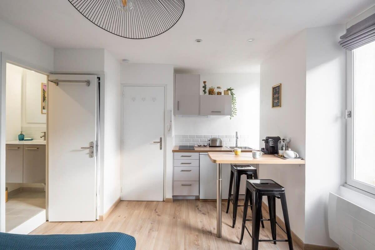 L'ÉDEN studio moderne et lumineux proche centre Rennes Esterno foto