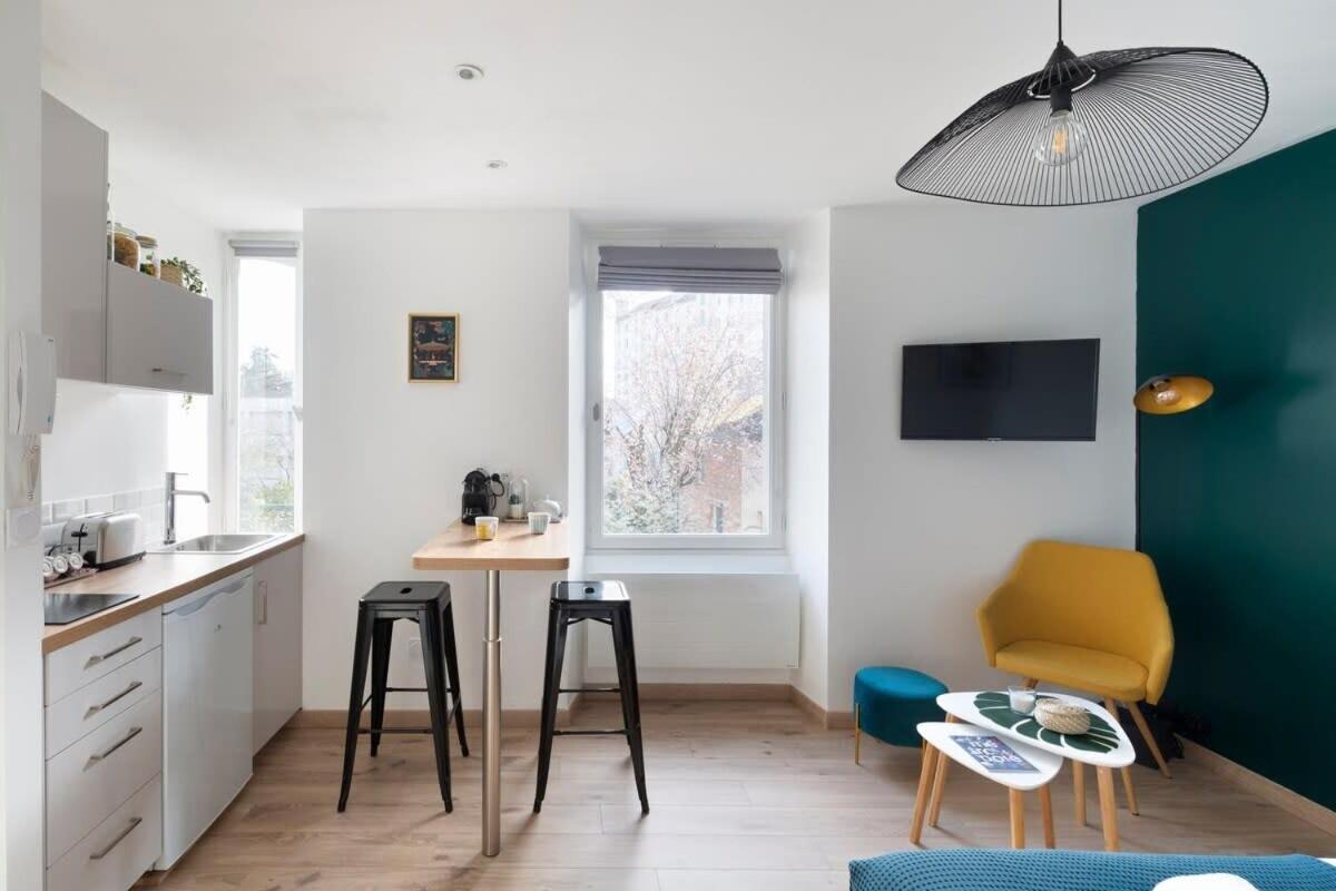 L'ÉDEN studio moderne et lumineux proche centre Rennes Esterno foto
